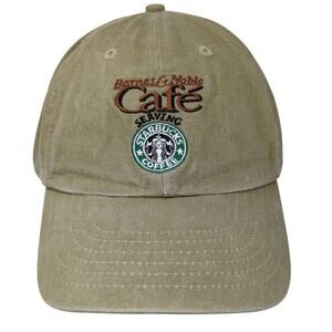 Starbucks Cafe Barnes & Noble Slideback Baseball Cap Green One Size Mohr's